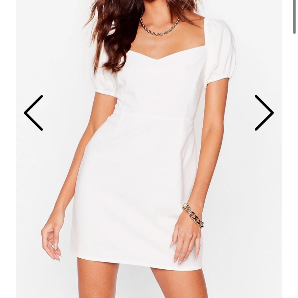 New White dress size 4!